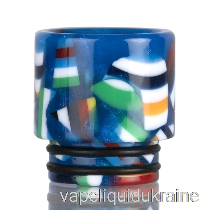 Vape Liquid Ukraine 810 MOSAIC Drip Tip Blue